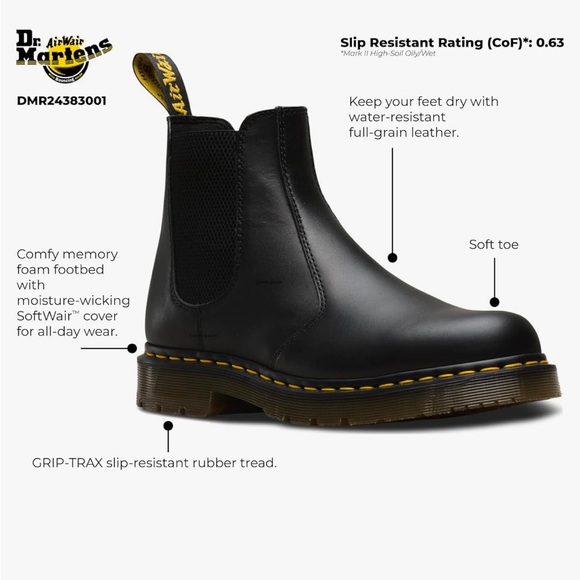 Dr. Martens 2976 Chelsea Boots Size 39U/8US - 6UK/7US M - Picture 9 of 11